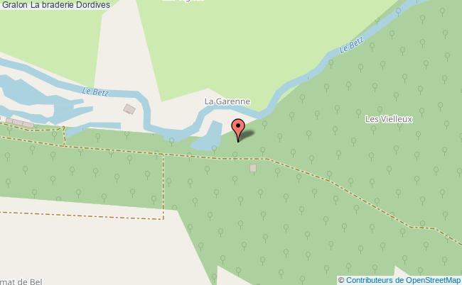 plan La Braderie Dordives