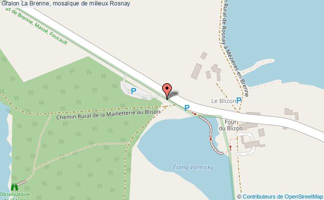 plan La Brenne, Mosaïque De Milieux Rosnay