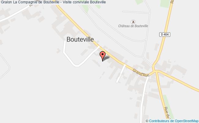 plan La Compagnie De Bouteville - Visite Conviviale Bouteville