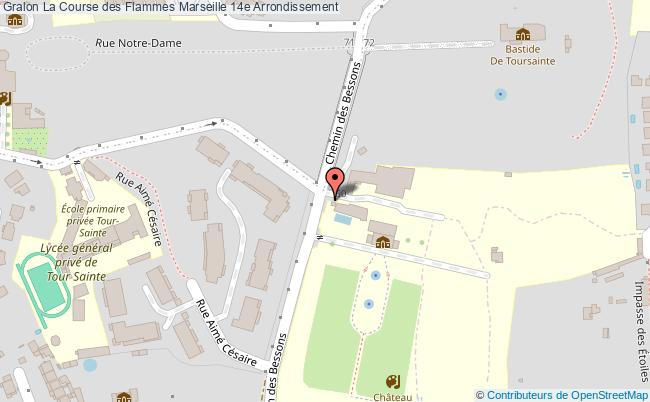 plan La Course Des Flammes Marseille