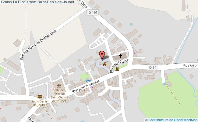 plan La Dion'xtrem Saint-Denis-de-Jouhet