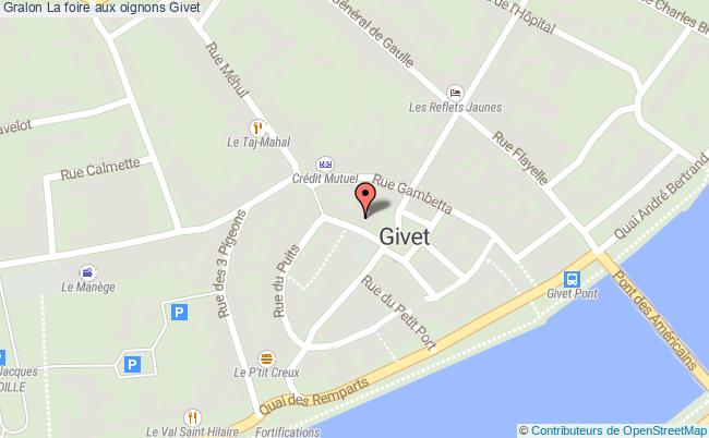 plan La Foire Aux Oignons Givet
