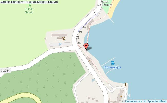 plan La Neuvicoise Neuvic