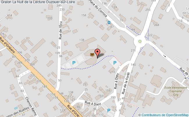 plan La Nuit De La Lecture Ouzouer-sur-Loire