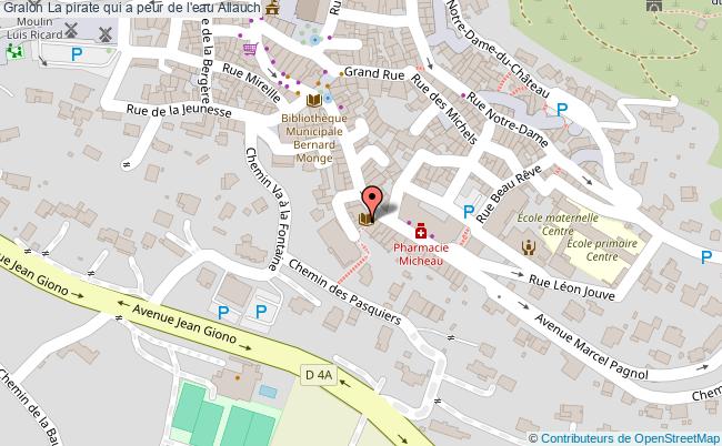 plan La Pirate Qui A Peur De L'eau Allauch