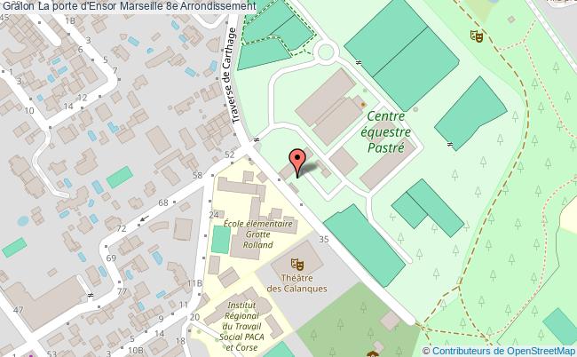 plan La Porte D'ensor Marseille