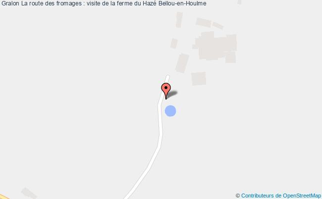 plan La Route Des Fromages : Visite De La Ferme Du Hazé Bellou-en-Houlme