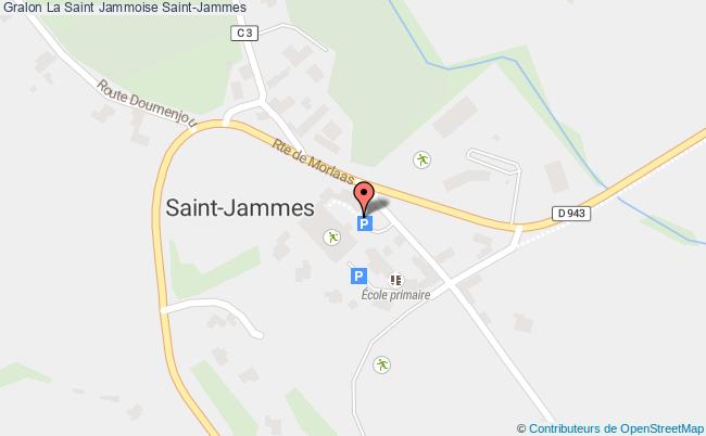 plan La Saint Jammoise Saint-Jammes