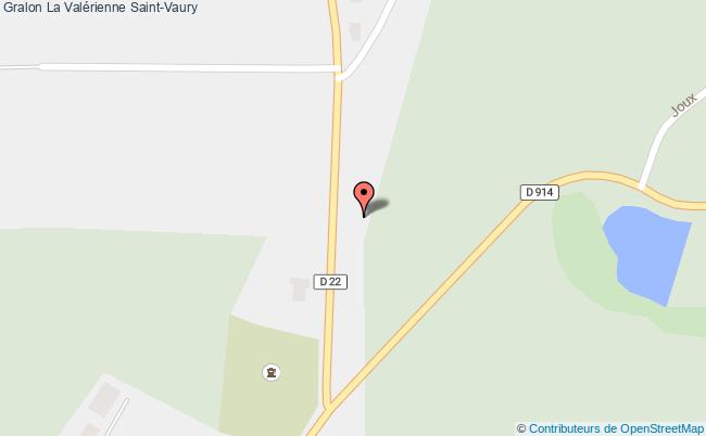 plan La Valérienne Saint-Vaury