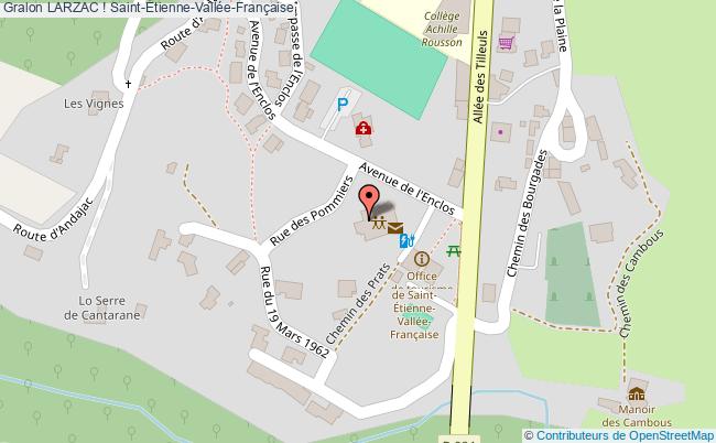 plan Larzac ! Saint-Etienne-Vallée-Française