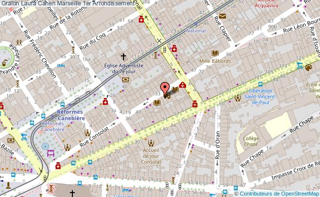 plan Laura Cahen Marseille