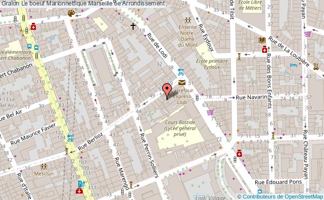 plan Le Boeuf Marionnettique Marseille