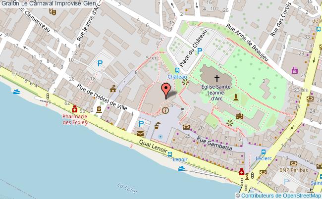 plan Le Carnaval Improvisé Gien