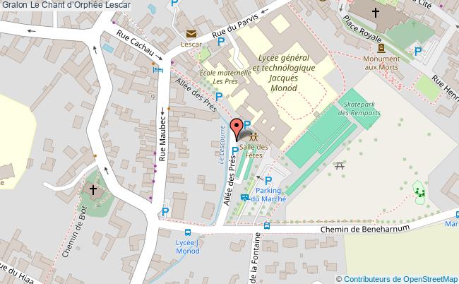 plan Le Chant D’orphée Lescar