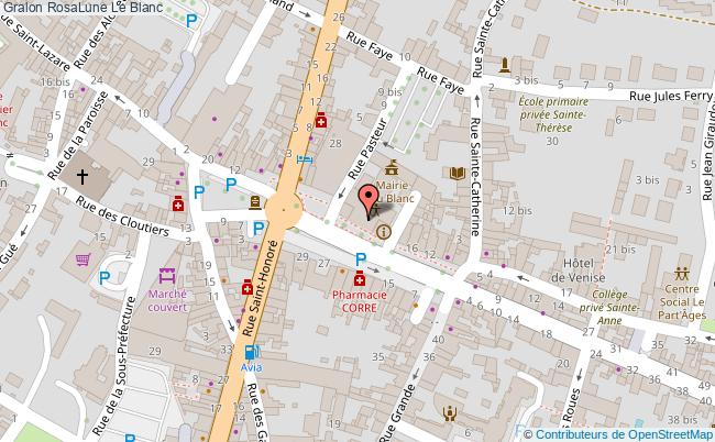 plan Le Chemin Des Métaphores Le Blanc