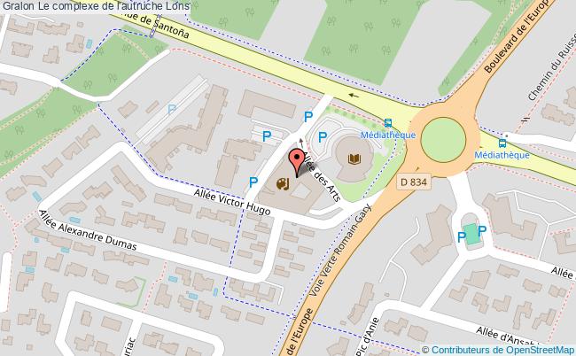 plan Le Complexe De L'autruche Lons