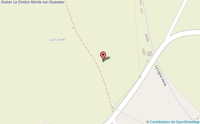 plan Le Dindon Monts-sur-Guesnes
