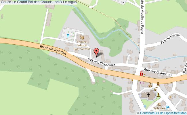 plan Le Grand Bal Des Chaudoudoux Le Vigan