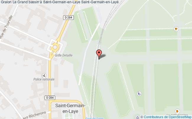 plan Le Grand Bassin à Saint-germain-en-laye Saint-Germain-en-Laye
