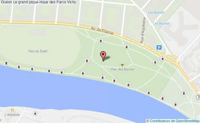 plan Le Grand Pique-nique Des Parcs Vichy