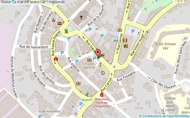 plan Le Marché Prend L'air ! Hagetmau