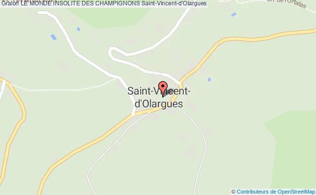 plan Le Monde Insolite Des Champignons Saint-Vincent-d'Olargues
