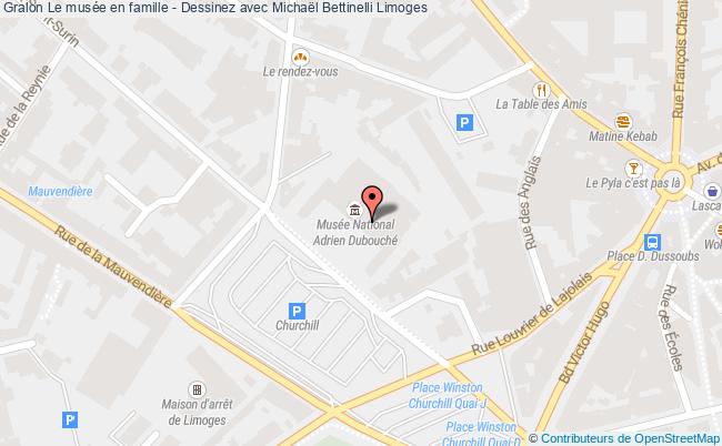 plan Le Musée En Famille - Dessinez Avec Michaël Bettinelli Limoges