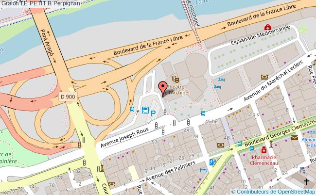plan Le Petit B Perpignan