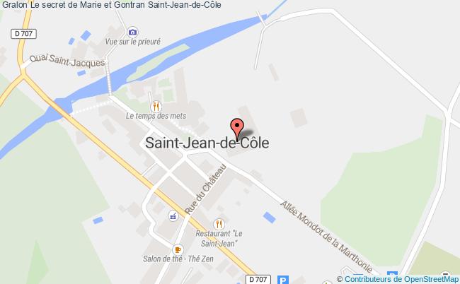 plan Le Secret De Marie Et Gontran Saint-Jean-de-Côle