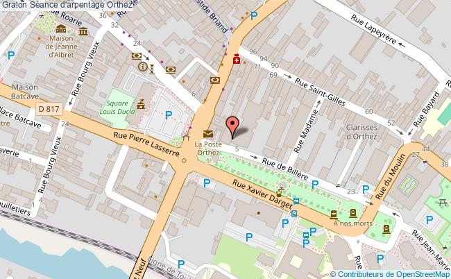 plan Lecture Par Arpentage Orthez