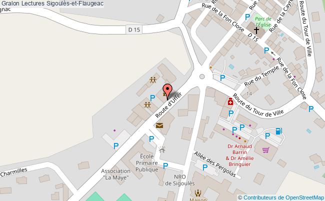 plan Lectures Flaugeac