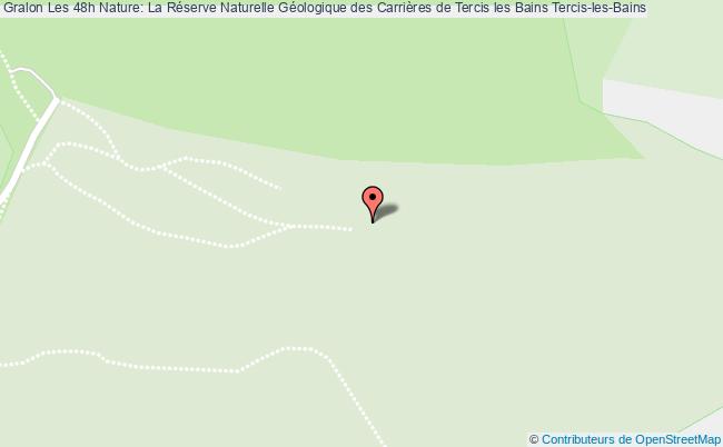 plan Les 48h Nature: La Réserve Naturelle Géologique Des Carrières De Tercis Les Bains Tercis-les-Bains