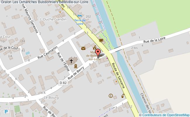plan Les Dimanches Buissonniers Belleville-sur-Loire