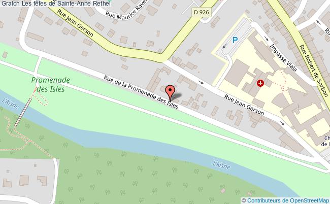 plan Les Fêtes De Sainte-anne Rethel