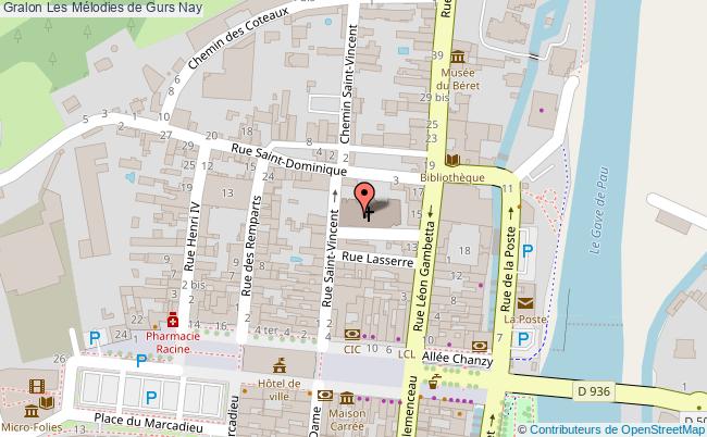 plan Les Mélodies De Gurs Nay