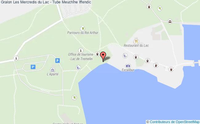 plan Les Mercredis Du Lac - Tube Meuchine Iffendic