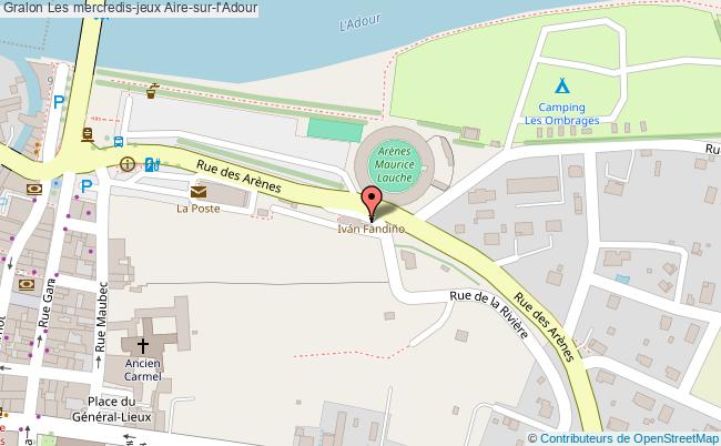 plan Les Mercredis-jeux Aire-sur-l'Adour