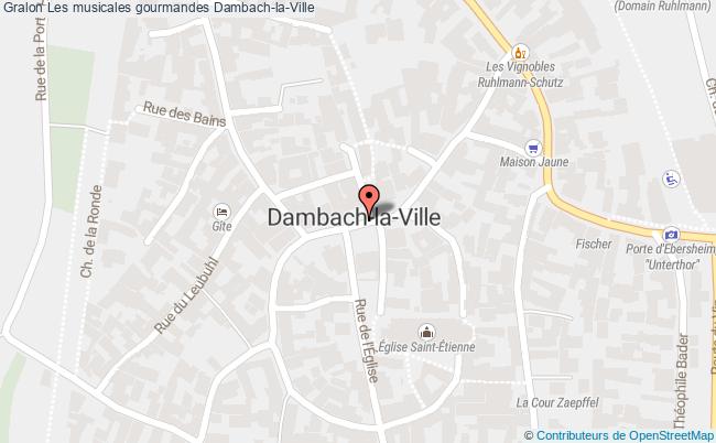 plan Les Musicales Gourmandes Dambach-la-Ville