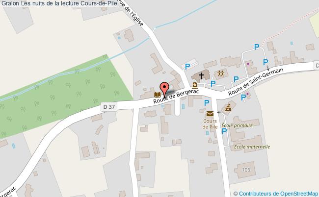 plan Les Nuits De La Lecture Cours-de-Pile