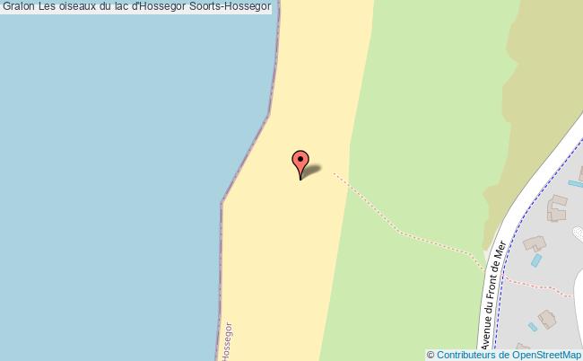 plan Les Oiseaux Du Lac D'hossegor Soorts-Hossegor