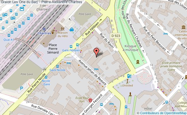 plan Les One Du Barj' - Pierre-alexandre Chartres