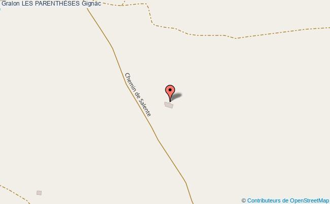 plan Les ParenthÈses Gignac