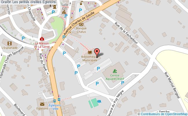 plan Les Petites Oreilles Egletons