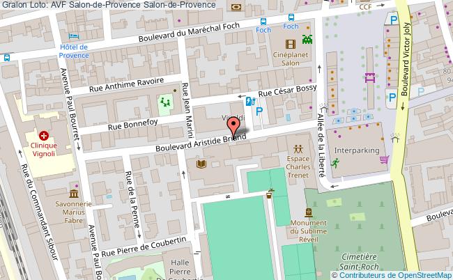 plan Loto: Avf Salon-de-provence Salon-de-Provence
