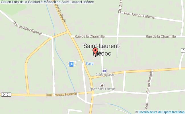 plan Loto De La Solidarité Médocaine Saint-Laurent-Médoc