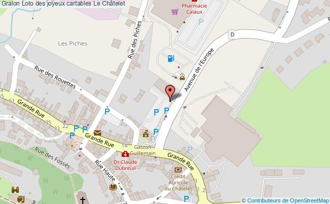 plan Loto Des Joyeux Cartables Le Châtelet