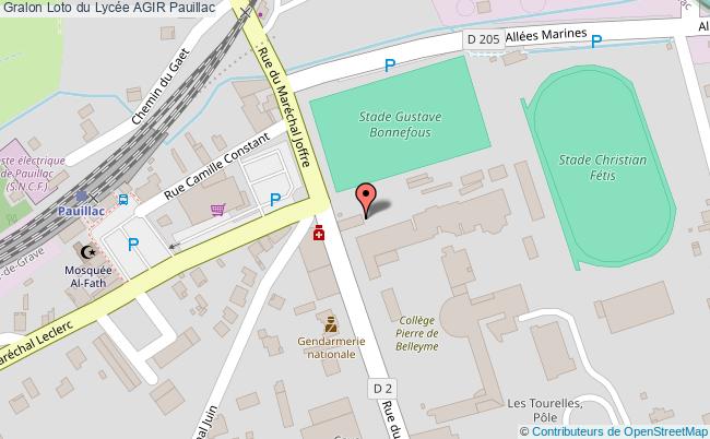 plan Loto Du Lycée Agir Pauillac