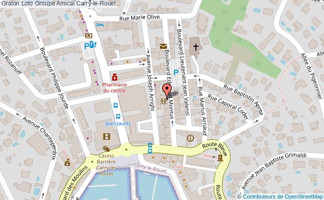 plan Loto Groupe Amical Carry-le-Rouet