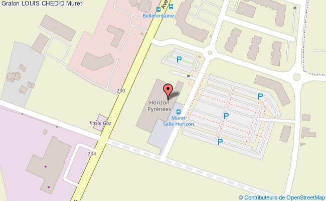 plan Louis Chedid Muret