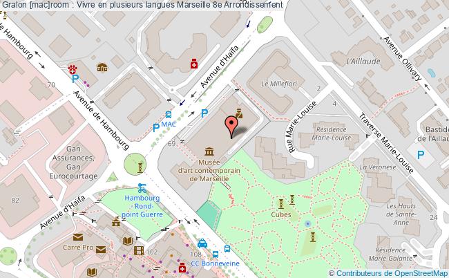 plan [mac]room : Vivre En Plusieurs Langues Marseille